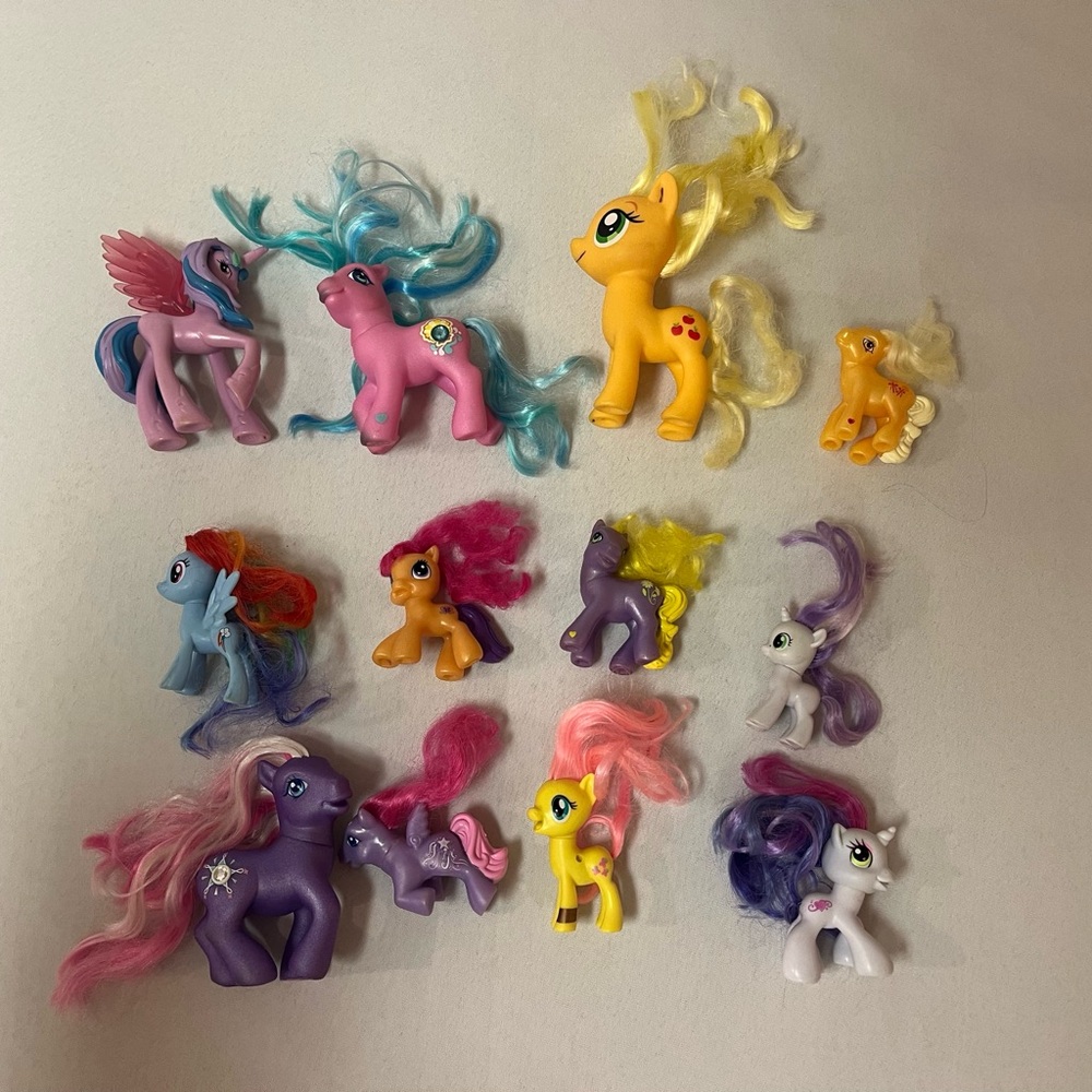 Pick 1 for $13 from this lot of 26 Vintage My Little Pony Figures , $20 for 2